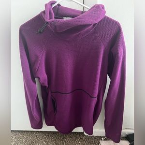 Melanzana purple microgrid hoodie men’s S